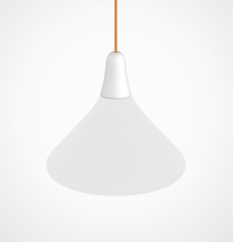Suspension extérieure CIULIFRULI de Martinelli Luce, Ø50 H40, Blanc 
