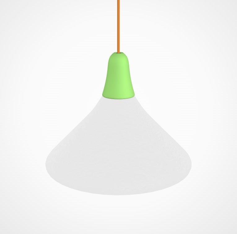 Suspension extérieure CIULIFRULI de Martinelli Luce, Ø50 H40, Vert Suspension extérieure CIULIFRULI de Martinelli Luce, Ø50 H40, Vert