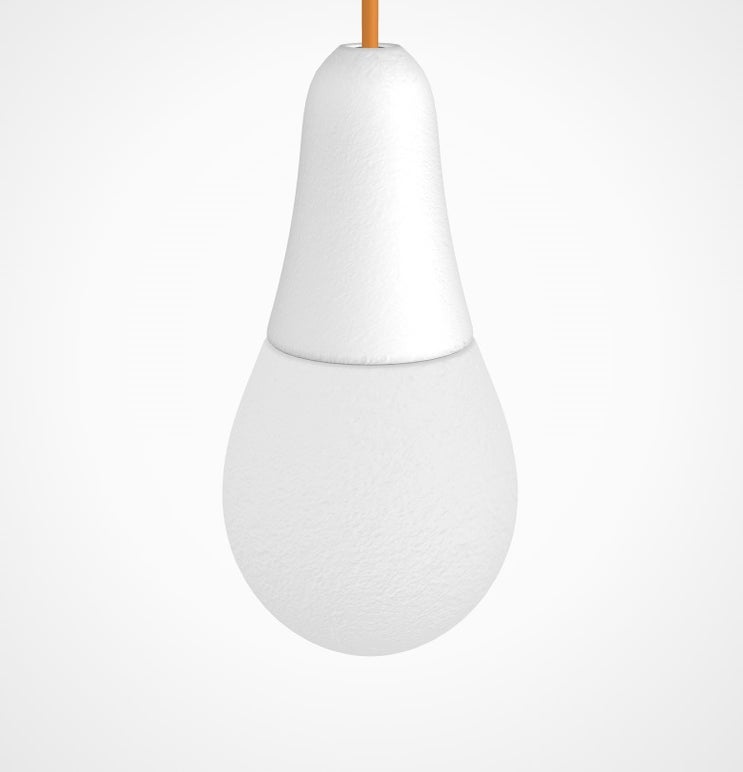 Suspension extérieure CIULIFRULI de Martinelli Luce, Ø16 H16, Blanc 
