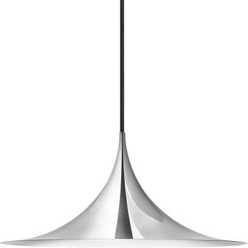 Suspension SEMI de Gubi, Ø47, Chrome