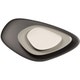 Set de 3 plateaux NAMASTE de Kartell, Gris tourterelle
