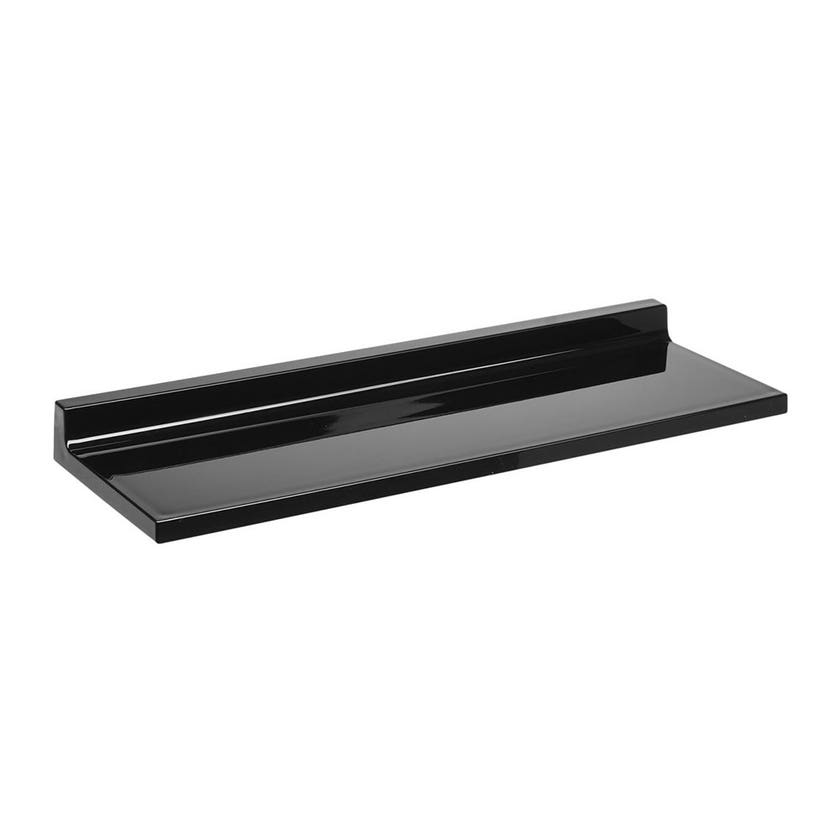 Etagère murale transparente SHELFISH de Kartell, Noir brillant Etagère murale transparente SHELFISH de Kartell, Noir brillant
