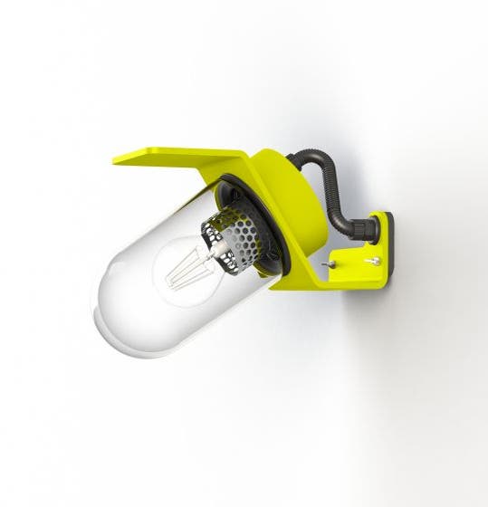Applique extérieure SHERLOCK de Roger Pradier®, Jaune soufre