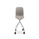 CHAISE A ROULETTES TROY, Beige