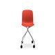 CHAISE A ROULETTES TROY, Corail