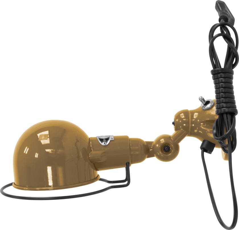 Applique SIGNAL SI300CS de Jieldé, avec interrupteur, Or nacré Applique SIGNAL SI300CS de Jieldé, avec interrupteur, Or nacré