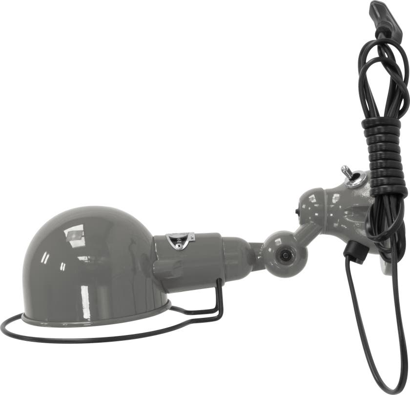 Applique SIGNAL SI300CS de Jieldé, avec interrupteur, Gris souris Applique SIGNAL SI300CS de Jieldé, avec interrupteur, Gris souris