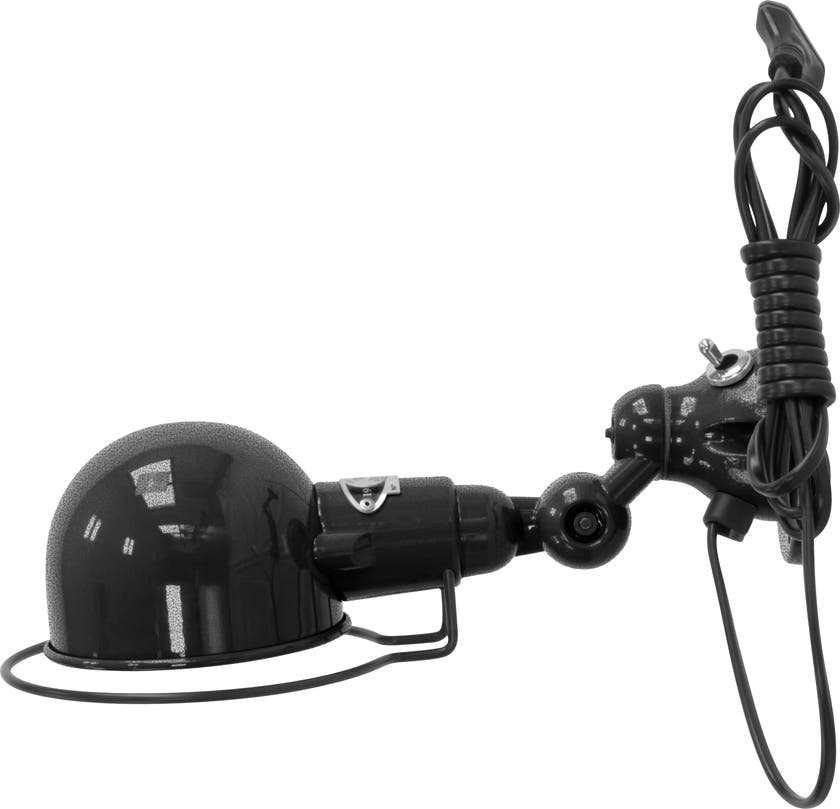 Applique SIGNAL SI300CS de Jieldé, avec interrupteur, Noir martelé Applique SIGNAL SI300CS de Jieldé, avec interrupteur, Noir martelé