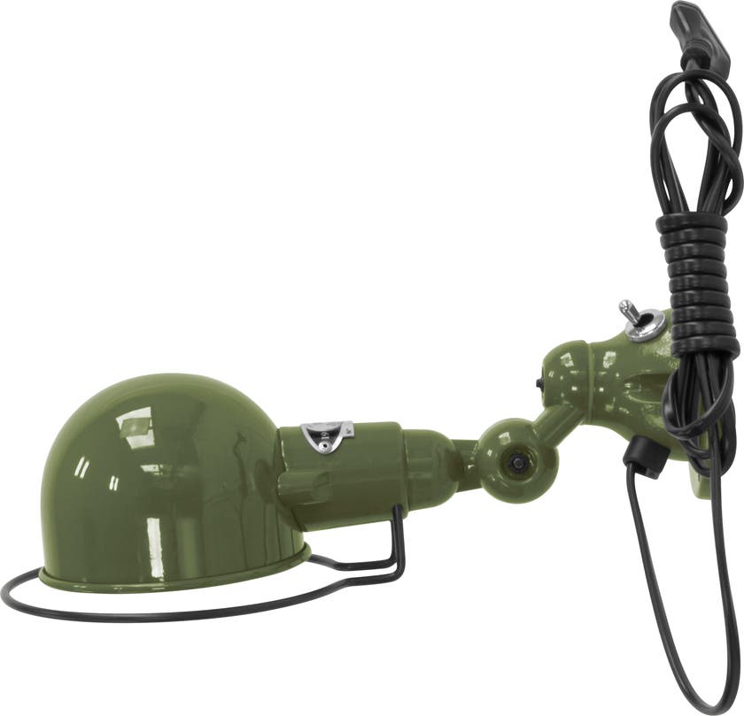 Applique SIGNAL SI300CS de Jieldé, avec interrupteur, Vert olive Applique SIGNAL SI300CS de Jieldé, avec interrupteur, Vert olive