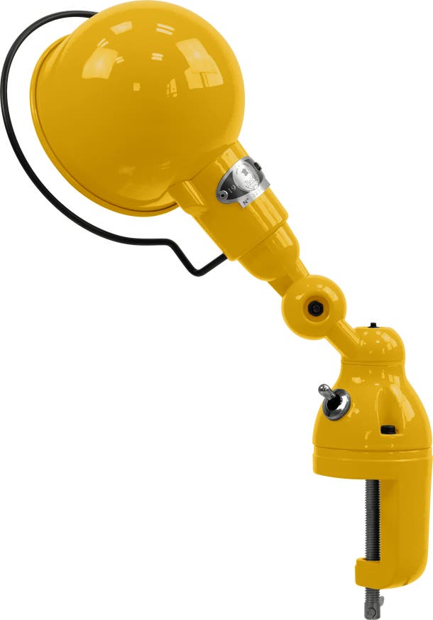 Lampe étau SIGNAL SI302 de Jieldé, Moutarde Lampe étau SIGNAL SI302 de Jieldé, Moutarde