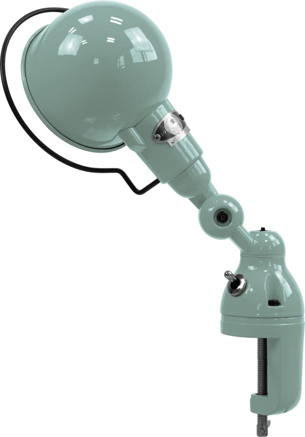 Lampe étau SIGNAL SI302 de Jieldé, Vert vespa Lampe étau SIGNAL SI302 de Jieldé, Vert vespa
