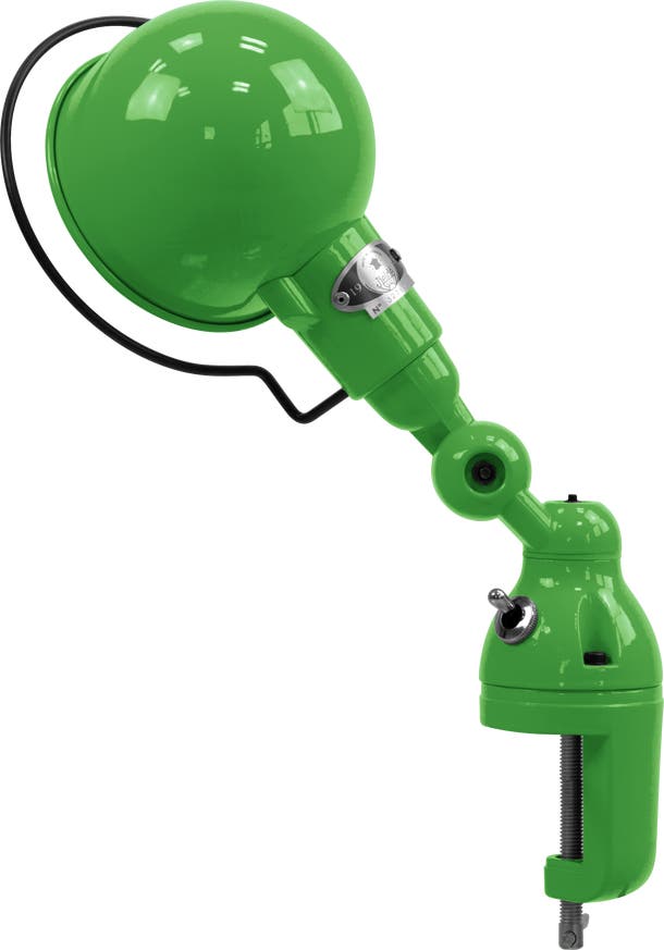 Lampe étau SIGNAL SI302 de Jieldé, Vert pomme Lampe étau SIGNAL SI302 de Jieldé, Vert pomme