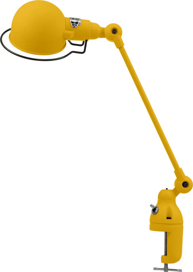Lampe étau SIGNAL SI312 de Jieldé, Moutarde Lampe étau SIGNAL SI312 de Jieldé, Moutarde