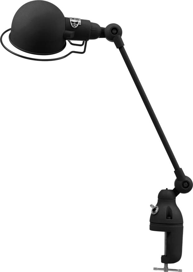 Lampe étau SIGNAL SI312 de Jieldé, Noir martelé Lampe étau SIGNAL SI312 de Jieldé, Noir martelé