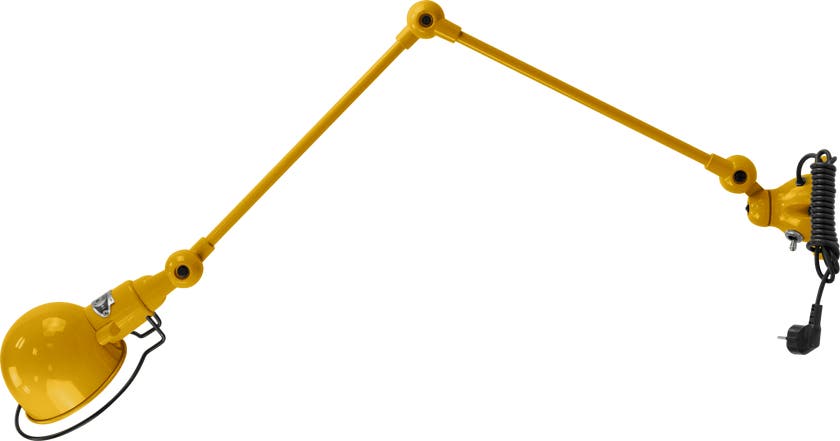 Applique SIGNAL SI331CS de Jieldé, avec interrupteur, cordon et fiche, Moutarde Applique SIGNAL SI331CS de Jieldé, avec interrupteur, cordon et fiche, Moutarde