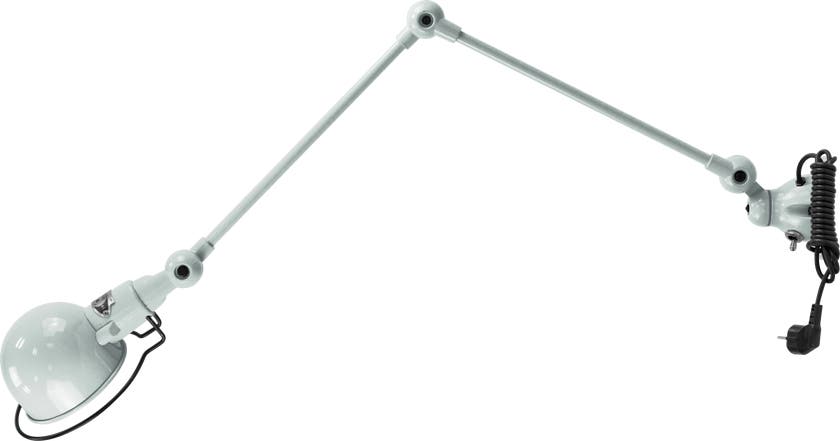 Applique SIGNAL SI331CS de Jieldé, avec interrupteur, cordon et fiche, Blanc Applique SIGNAL SI331CS de Jieldé, avec interrupteur, cordon et fiche, Blanc