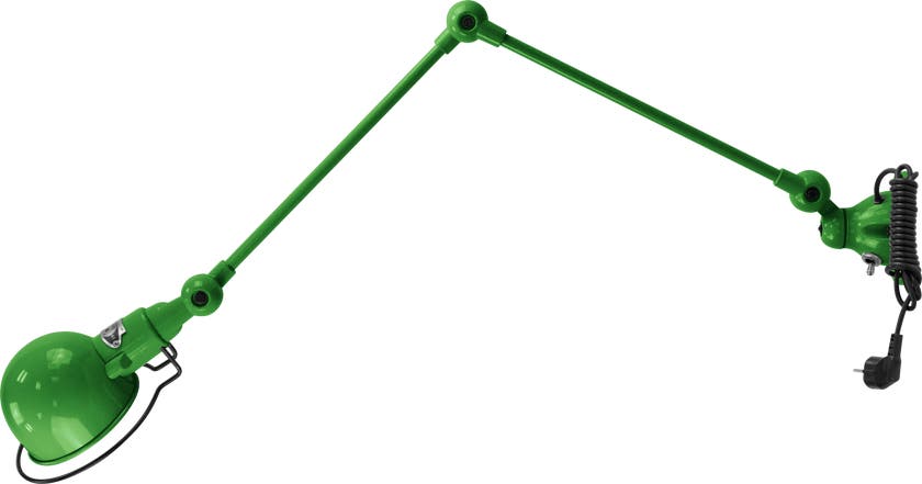 Applique SIGNAL SI331CS de Jieldé, avec interrupteur, cordon et fiche, Vert pomme Applique SIGNAL SI331CS de Jieldé, avec interrupteur, cordon et fiche, Vert pomme