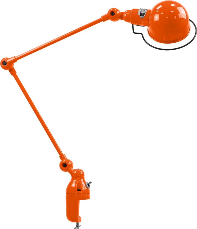 Lampe étau SIGNAL SI332 de Jieldé, Orange Lampe étau SIGNAL SI332 de Jieldé, Orange