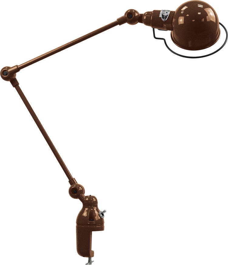 Lampe étau SIGNAL SI332 de Jieldé, Cuivre martelé Lampe étau SIGNAL SI332 de Jieldé, Cuivre martelé