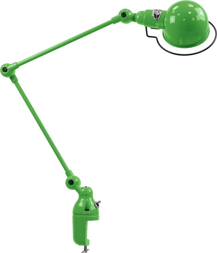 Lampe étau SIGNAL SI332 de Jieldé, Vert pomme Lampe étau SIGNAL SI332 de Jieldé, Vert pomme