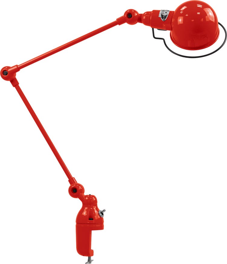 Lampe étau SIGNAL SI332 de Jieldé, Rouge Lampe étau SIGNAL SI332 de Jieldé, Rouge