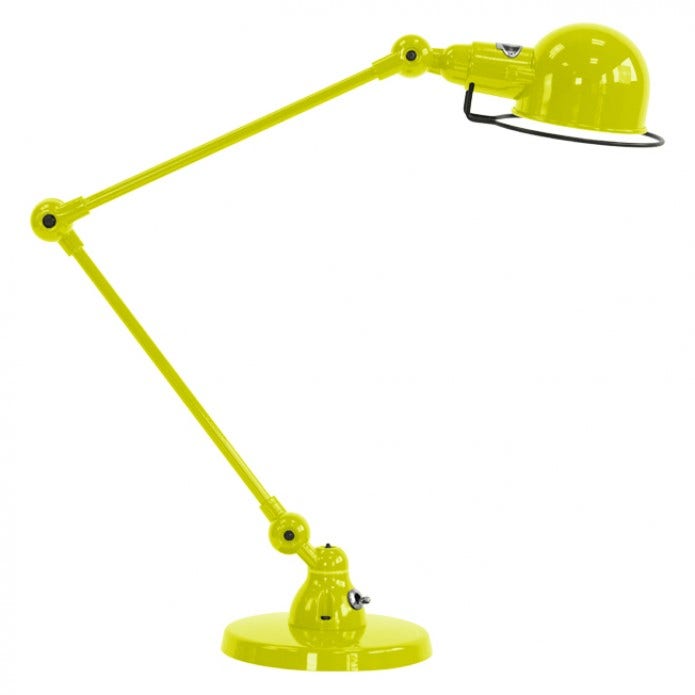 Lampe de bureau SIGNAL SI333 de Jieldé, Jaune souffre Lampe de bureau SIGNAL SI333 de Jieldé, Jaune souffre