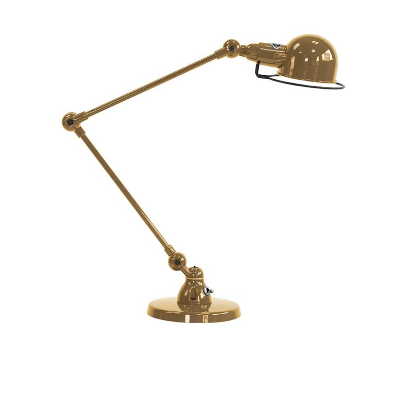 Lampe de bureau SIGNAL SI333 de Jieldé, Or nacré Lampe de bureau SIGNAL SI333 de Jieldé, Or nacré