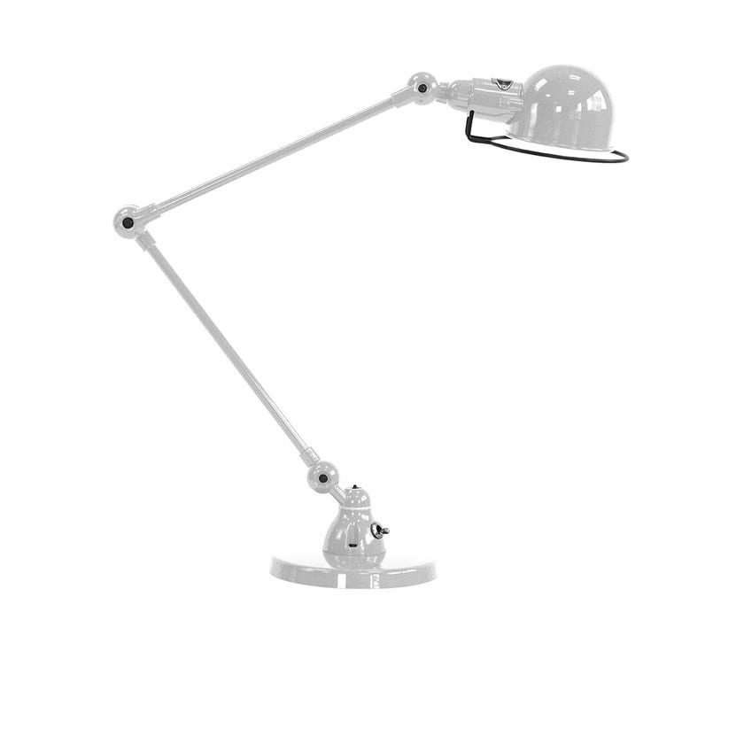 Lampe de bureau SIGNAL SI333 de Jieldé, Gris argent Lampe de bureau SIGNAL SI333 de Jieldé, Gris argent