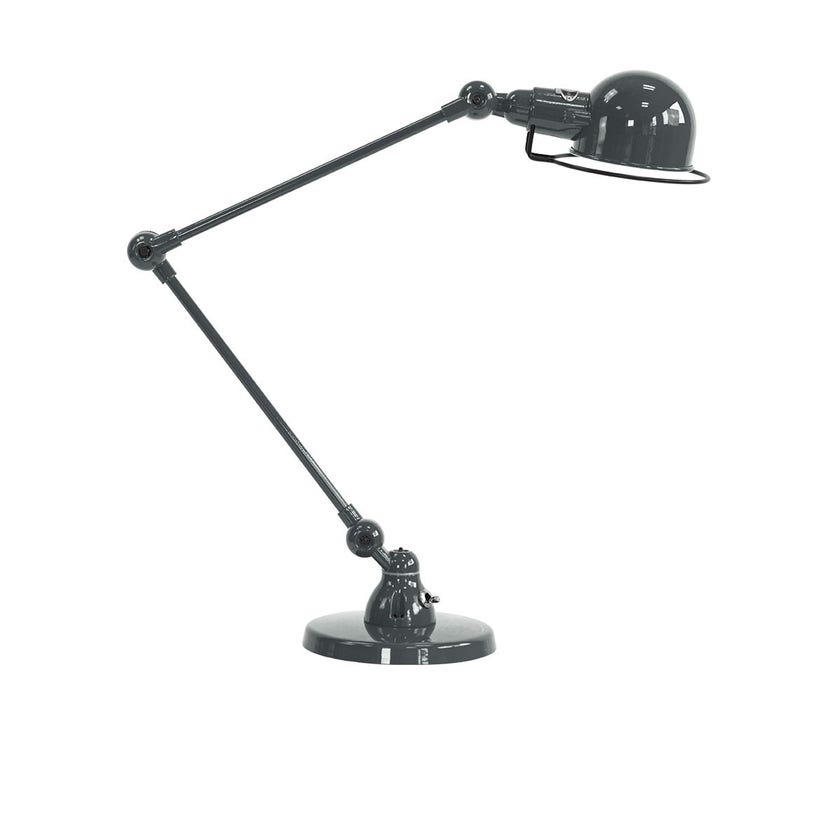 Lampe de bureau SIGNAL SI333 de Jieldé, Gris granit Lampe de bureau SIGNAL SI333 de Jieldé, Gris granit