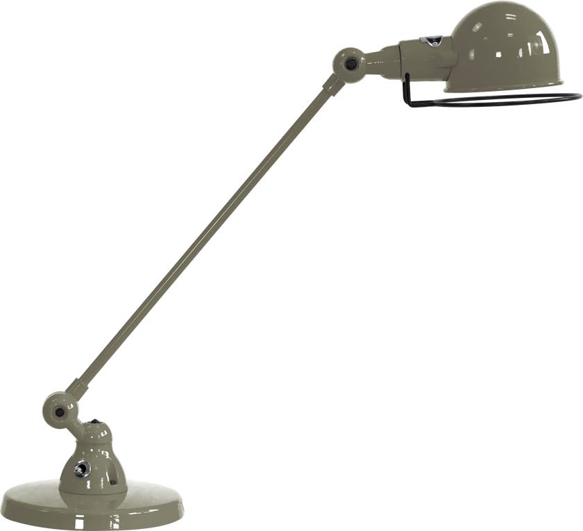 Lampe à poser SIGNAL SI400 de Jieldé, Kaki gris Lampe à poser SIGNAL SI400 de Jieldé, Kaki gris