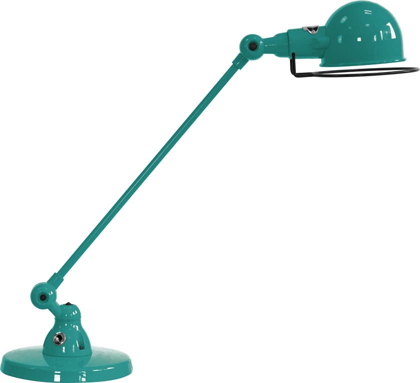 Lampe à poser SIGNAL SI400 de Jieldé, Bleu d'eau Lampe à poser SIGNAL SI400 de Jieldé, Bleu d'eau
