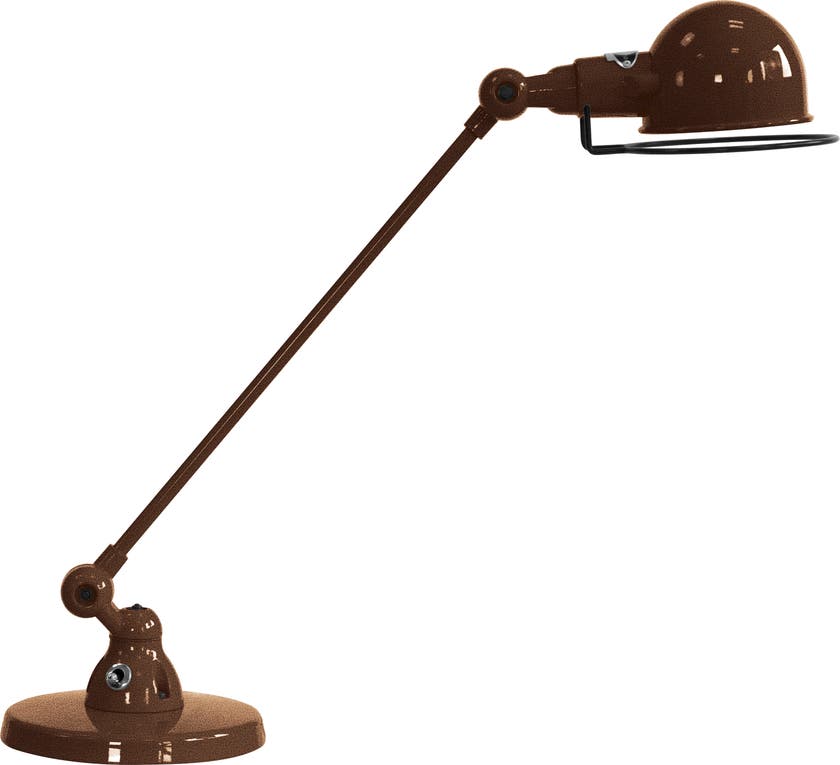 Lampe à poser SIGNAL SI400 de Jieldé, Cuivre martelé Lampe à poser SIGNAL SI400 de Jieldé, Cuivre martelé