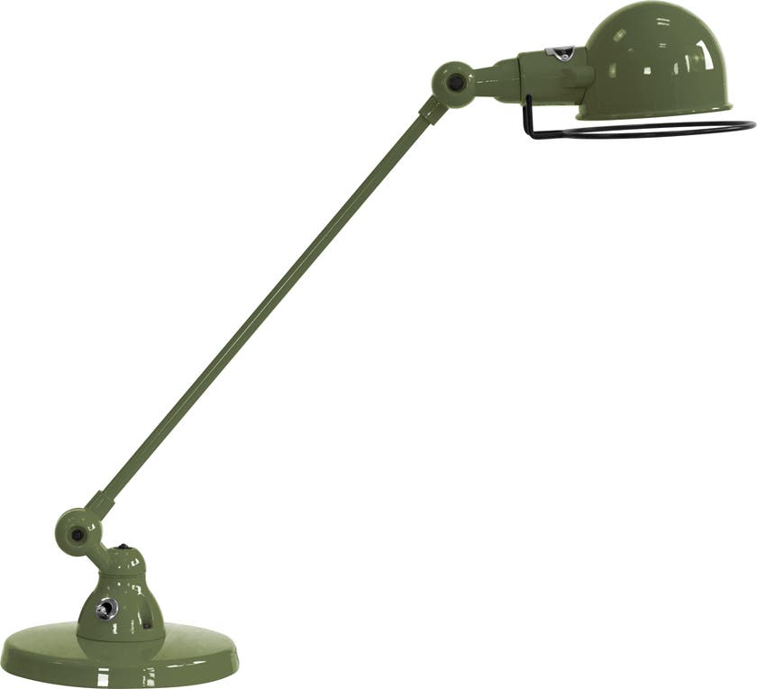 Lampe à poser SIGNAL SI400 de Jieldé, Vert olive Lampe à poser SIGNAL SI400 de Jieldé, Vert olive