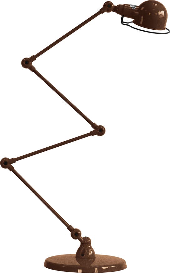 Lampadaire SIGNAL SI433 de Jieldé, Cuivre martelé Lampadaire SIGNAL SI433 de Jieldé, Cuivre martelé