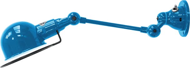 Applique SIGNAL SI701S de Jieldé, avec interrupteur, Bleu clair Applique SIGNAL SI701S de Jieldé, avec interrupteur, Bleu clair