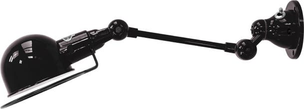 Applique SIGNAL SI701S de Jieldé, avec interrupteur, Noir Applique SIGNAL SI701S de Jieldé, avec interrupteur, Noir