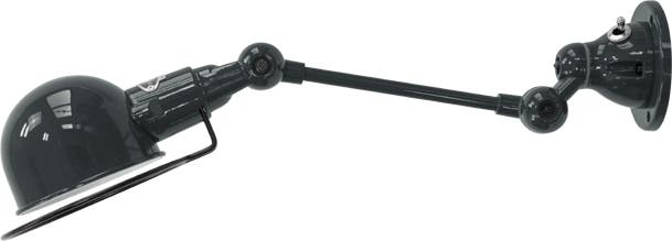 Applique SIGNAL SI701S de Jieldé, avec interrupteur, Gris granit Applique SIGNAL SI701S de Jieldé, avec interrupteur, Gris granit