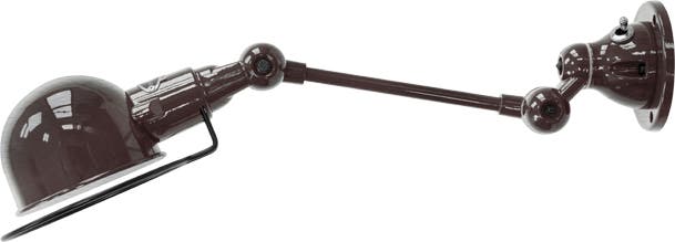 Applique SIGNAL SI701S de Jieldé, avec interrupteur, Acier brossé Applique SIGNAL SI701S de Jieldé, avec interrupteur, Acier brossé