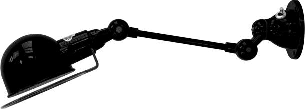 Applique SIGNAL SI701S de Jieldé, avec interrupteur, Noir martelé Applique SIGNAL SI701S de Jieldé, avec interrupteur, Noir martelé