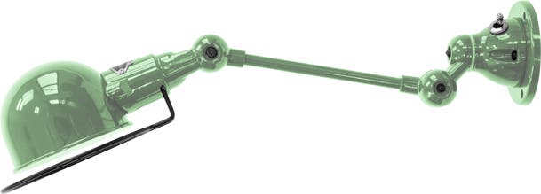 Applique SIGNAL SI701S de Jieldé, avec interrupteur, Vert d'eau Applique SIGNAL SI701S de Jieldé, avec interrupteur, Vert d'eau