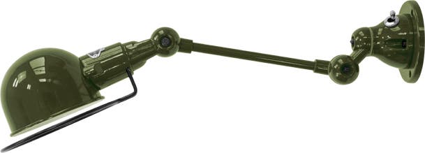 Applique SIGNAL SI701S de Jieldé, avec interrupteur, Vert olive Applique SIGNAL SI701S de Jieldé, avec interrupteur, Vert olive