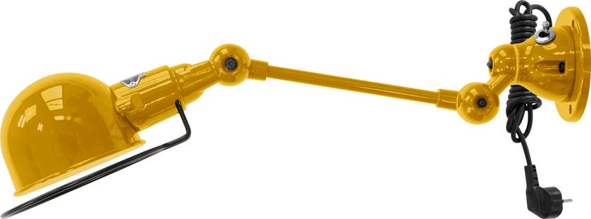 Applique SIGNAL SI701CS de Jieldé, avec interrupteur, Moutarde Applique SIGNAL SI701CS de Jieldé, avec interrupteur, Moutarde