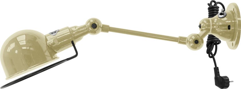 Applique SIGNAL SI701CS de Jieldé, avec interrupteur, Ivoire Applique SIGNAL SI701CS de Jieldé, avec interrupteur, Ivoire