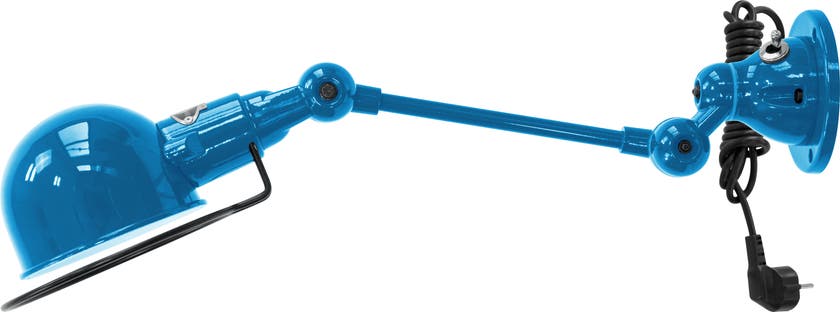 Applique SIGNAL SI701CS de Jieldé, avec interrupteur, Bleu clair Applique SIGNAL SI701CS de Jieldé, avec interrupteur, Bleu clair