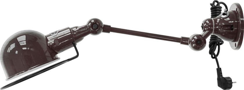 Applique SIGNAL SI701CS de Jieldé, avec interrupteur, Acier brossé Applique SIGNAL SI701CS de Jieldé, avec interrupteur, Acier brossé