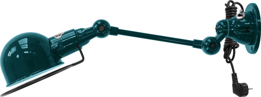 Applique SIGNAL SI701CS de Jieldé, avec interrupteur, Bleu océan Applique SIGNAL SI701CS de Jieldé, avec interrupteur, Bleu océan