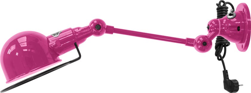 Applique SIGNAL SI701CS de Jieldé, avec interrupteur, Rose Applique SIGNAL SI701CS de Jieldé, avec interrupteur, Rose