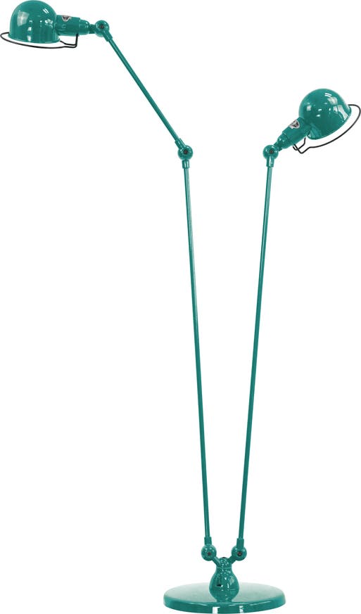 Lampadaire SIGNAL SI8380 de Jieldé, Bleu d'eau Lampadaire SIGNAL SI8380 de Jieldé, Bleu d'eau