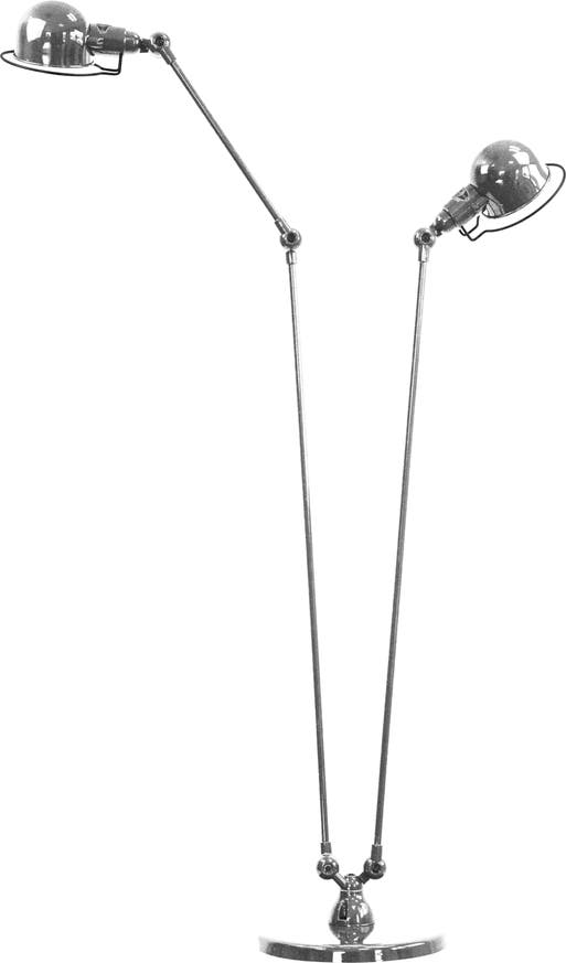 Lampadaire SIGNAL SI8380 de Jieldé, Chrome Lampadaire SIGNAL SI8380 de Jieldé, Chrome
