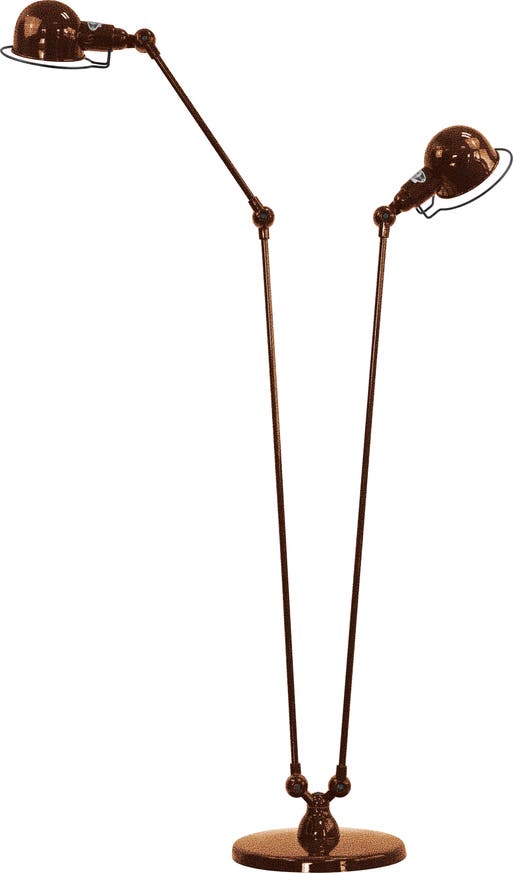 Lampadaire SIGNAL SI8380 de Jieldé, Cuivre martelé Lampadaire SIGNAL SI8380 de Jieldé, Cuivre martelé